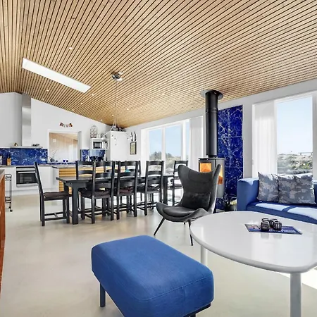 Nydelig Hjem I Hvide Sande Med Badstue Feriehus Havrvig